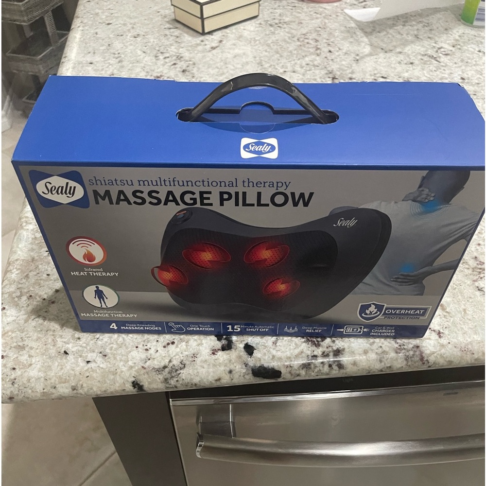 Sealy new massage pillow